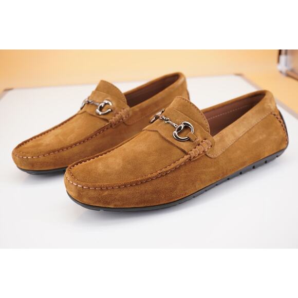 To Boot New York Nashua Brown Suede Men\'s Penny Bit loafer Size 11 Driver Sigaro main image 5